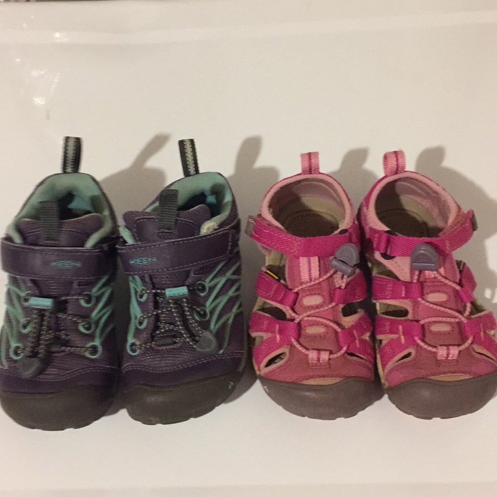 Size 11 (toddler) Keen sandals and sneakers